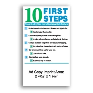 Info-mag On 10% Post Consumer Recycled Content Paper. Approximately .020 Thick