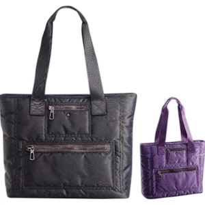 She Rules (tm) Freebird - Soft Nylon Tote Hold A 10.2" Netbook, Or A 12.1" Notebook Computer. Blank