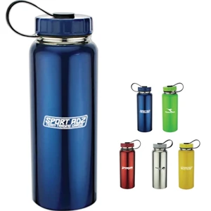 34 oz. Stainless Steel Sports Bottles With Lid