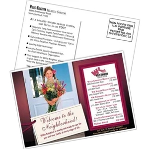 Smartline (tm);super Seal - Sealed Four Color Process Magnetic Postcard, 4 1/4" X 6 1/2"