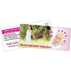 Smartline (tm);super Seal - Sealed Four Color Process Magnetic Postcard, 4" X 9"