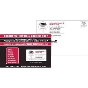 Smartline (tm);super Seal - Sealed Four Color Process Magnetic Postcard, 6" X 9"