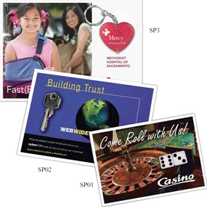 Smartline (tm) - Skin Packaged Post Card With Customer Supplied Attachable, 5" X 7"