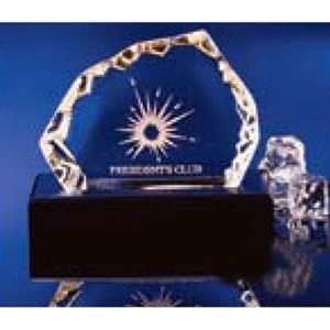 Lighted Custom Black Or Walnut Base- Clearance/closeout/ Special Price ***