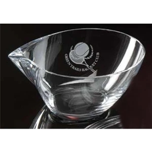 Colwyn - Crystalline Award 9 1/2" Bowl Made From Sparking Environmentally Friendly