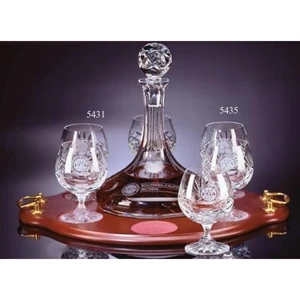 Trafalger;westgate Crystal (tm) - Full Lead Crystal 26 Ounce Ship's Decanter