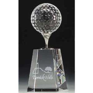 Tee Tower Award With Golf Ball- Clearance/closeout; Special Price/limited Availability