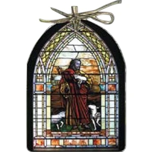 Nanobrite (c) - Arch - Glass Ornament Packaged In A Gift Box With Gold Hang Tag