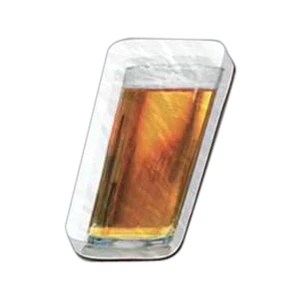 Beer Shaped Magnet - Acrylic Die Cut Magnet, 1/4" Thick, 11 Square Inches, Free Custom Die