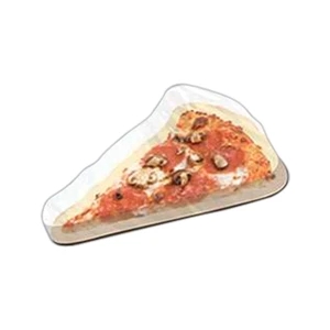 Pizza Shaped Magnet - Acrylic Die Cut Magnet, 1/4" Thick, 11 Square Inches, Free Custom Die
