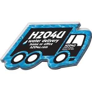 Custom Shaped Magnet - Acrylic Die Cut Magnet, 1/8" Thick, 3 Square Inches
