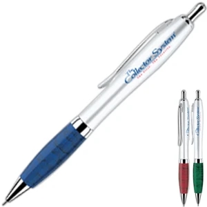 Imperial - Click Action Solid Brass Ballpoint Pen With Stylish Marble Grip Design