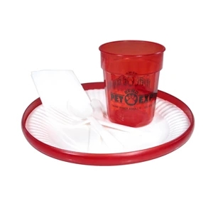 Jewel - Buffet Kit, Includes Flyer, Jewel Cup And 9" Paper Plate And Utensils