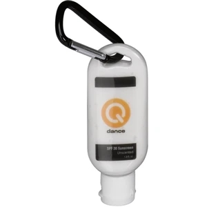 Z Collection (r) Divaz(tm) - 1.9 Oz Divaz Spf 30 Shimmer Sunscreen With Carabiner
