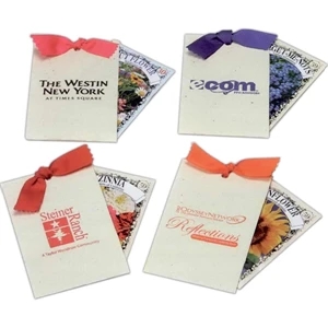 Forget-me-nots - Seed Packets Comes In Recycled Paper Envelope Tied With Ribbon