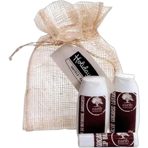 Mini Sun Pack Includes: Organic Aloe Lotion, Organic Lip Balm & Spf Lotion