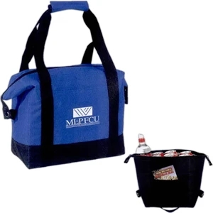 Silkscreen - Leak-proof 16-can Cooler Tote Bag With Front Pocket And Carrying Handles