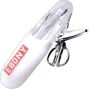 Manicure Set Includes: Nail Clippers, Scissors, File, And 3 Cuticle Instruments