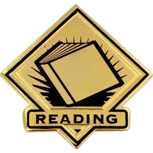 School - Reading Lapel Pin