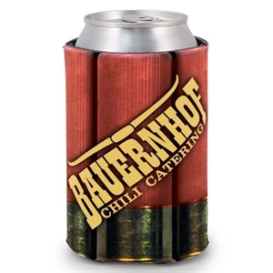 Pocket Coolie (r) - Open Cell Scuba Foam Can Insulator With Shotgun Shell Design
