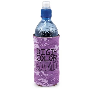 Coolie Grande (tm) - Camo Four-color Process Insulated Bottle Bag, Fits Most 16-20 Oz. Plastic Bottles
