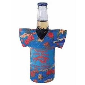 Bottle Jersey (tm) - Hawaiian Shirt Style Bottle Insulator Sleeve, 1/8" Thick