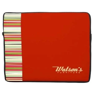 P.k. Reese (tm) - Laptop Sleeve With Black Gusset And Tucson Design Pattern