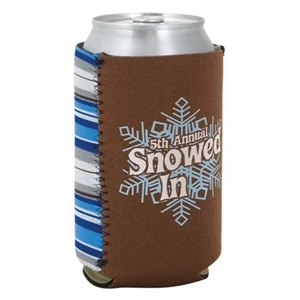 Kolder Kaddy (tm) P. K. Reese (tm) - Two Tone Can Insulator With Silver Lake Design On One Side