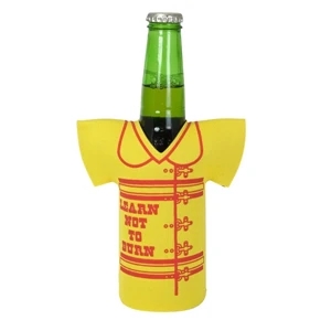 Bottle Jersey (r) - Jersey Shaped, Fireman Jacket Bottle Insulator Sleeve