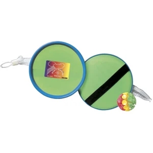 Green - Suction Ball Game With Two Catchers, Suction Ball And Carrying Net