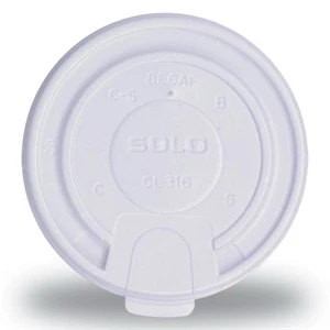 Tear Tab Lid for, 10oz Paper Cup