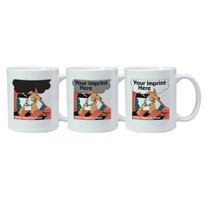 Magic Mug (tm) - Temperature Reactive Ceramic Mug With Animal/pets Trick Design Pattern, 11 Oz