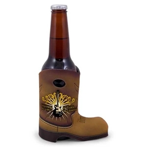 Boot Coolie (tm) - Bottle Insulator With Boot Design, 1/8" Thick High-density Open-cell Scuba Foam