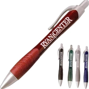 Marquess - Durable Pen Features An Oversized Rubber Grip, Metallic Silver Accents And Style