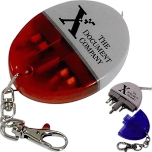 Screwdriver Kit With Four Interchanging Bits, Tape Measure And Key Holder