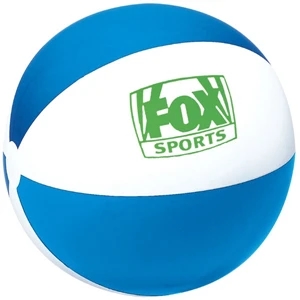Heavy Gauge Vinyl Inflatable Classic Beach Ball With Alternating Panels, 10"