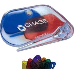 Translucent Letter Opener With Stainless Steel Blade And High Capacity Micro Magnet