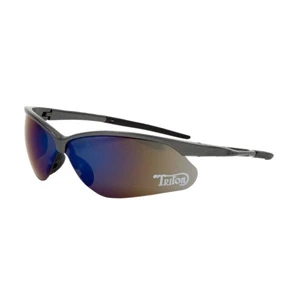 Phenix - Green Lens - Safety Glasses With Bayonet-style Wraparound Lenses And Rubberized Temple