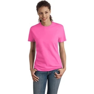 Hanes (r) Nano-t(tm) - 2 X L Colors - Ladies' Ring Spun Cotton T-shirt, 4.5 Ounce