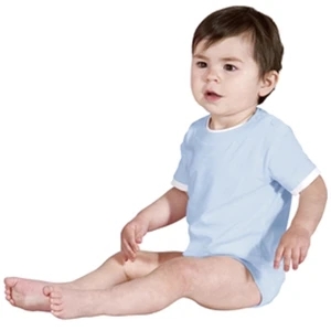 Precious Cargo (r) - Infant 1 Piece 4.1 Oz. 100% Cotton With Shoulder Snaps