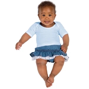 Precious Cargo (r) - Light Blue - Infant Lap Shoulder Tee Shirt, 4.1-ounce, 100% Ring Spun Combed Cotton