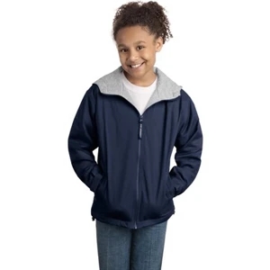 Port Authority (r) - Youth Team Jacket With Drawstring Hood, Locker Loop And Slash Pockets