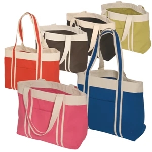 Eco-responsible (tm) Newport - 10 Ounce Natural Cotton Tote Bag, Eco-responsible (tm) Product