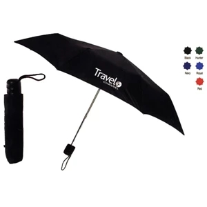 Nylon Manual Opening Umbrella With Lightweight Frame, 8 Panels And 42" Arc