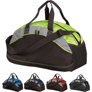 Port & Company (r) - Medium - Contrast Duffel With Contrast Top And Stitching, 600 Denier Polyester