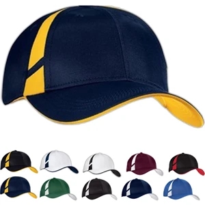 Sport-tek (r) - Dry Zone (tm) Mesh Inset Cap, Nylon Cotton Twill Structured Mid Profile Cap