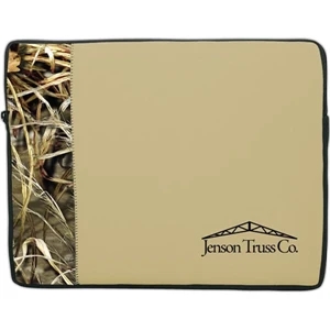 Laptop Sleeve With Trademark Camouflage Front Accent Panel, 10.8" X 14.2" X 1.25"
