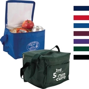 Kool Buddy (tm) - Insulated Cooler Bag, 6-pack, 70 Denier Polyester With Front Pocket