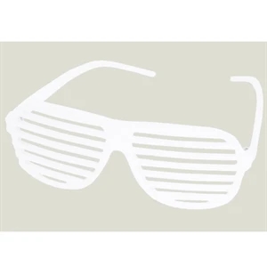 Popular Slotted Sunglasses In White