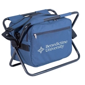 Cooler Chair - Deluxe Cooler Chair, Holds 18 Cans, Insulated, With Steel Frame